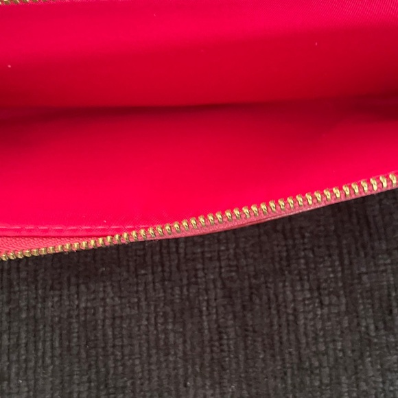 Coach Fuchsia Leather Wristlet - Picture 7 of 9